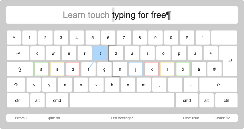 Tipp10 - Free Touch Typing Tutor | Online and Software Training