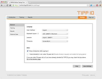 TIPP10 Screenshot